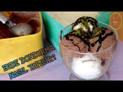 SALEPLİ DONDURMA|EVDE DONDURMA NASIL YAPILIR|ÇİKOLATALI VE VANİLYALI