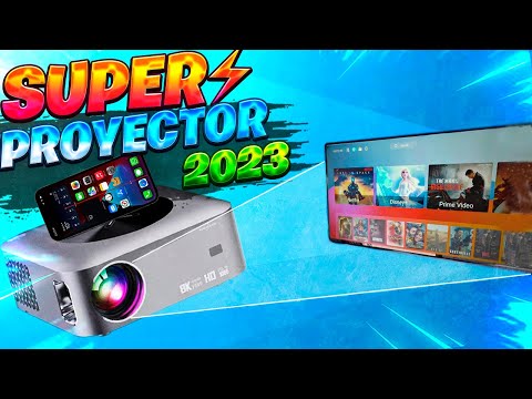 SUPER⚡ PROYECTOR WIFI 2023 / Duplica PANTALLA de ANDROID y MAS CAPACIDAD!