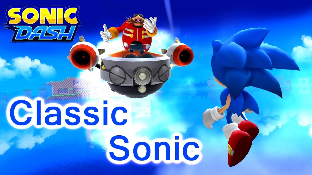 Sonic Dash - Classic Sonic ... wait, you can fail at boss battles now? :D
