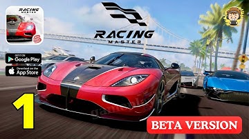Racing Master New BETA Gameplay | English Version | Part 1 (IOS, Android)