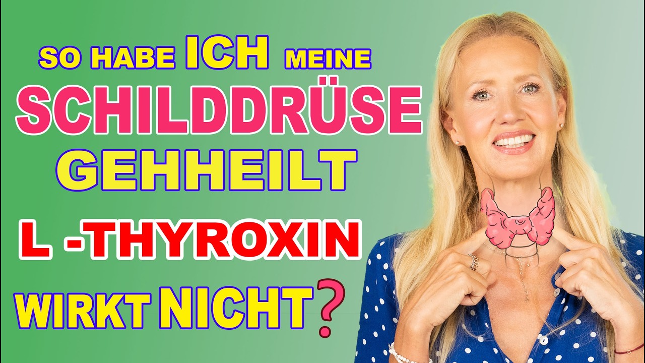 So habe ich meine Schilddrüse geheilt & viel Gewicht verloren❗️L- Thyroxin hat leider nicht geholfen