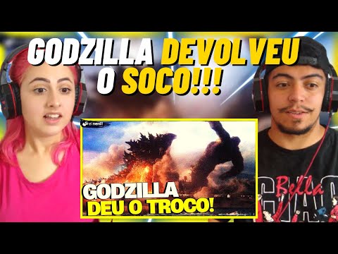 REACT - GODZILLA DEVOLVE O SOCO EM NOVO TRAILER! - (Ei NERD) - CASALZINHO