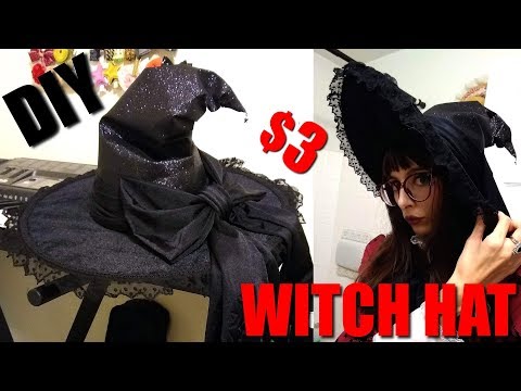 ???? ???? ???? DIY: How to Make a Lolita Witch Hat Tutorial! ???? ???? ????