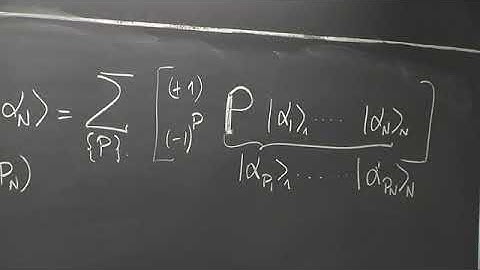 Advanced Quantum Mechanics- Lecture 25 of 30