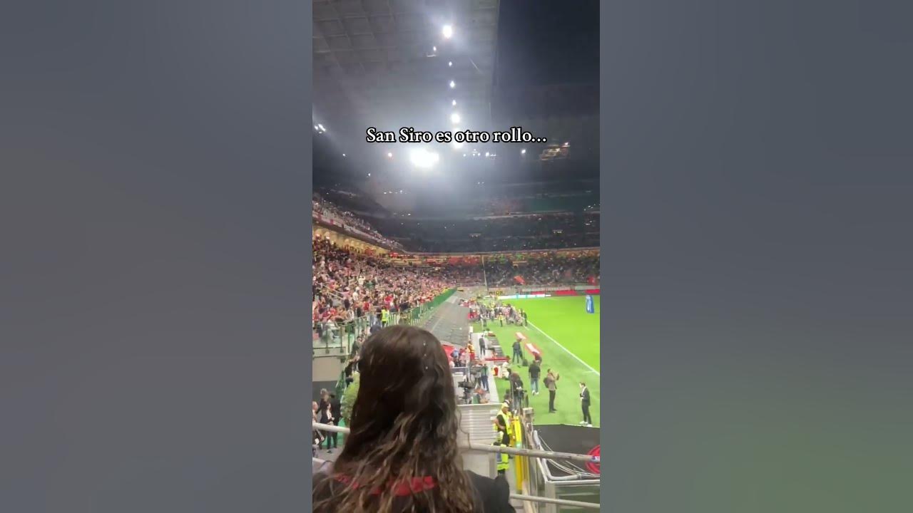 San Siro🤌❤️🇮🇹#beautiful #milan #football #italy