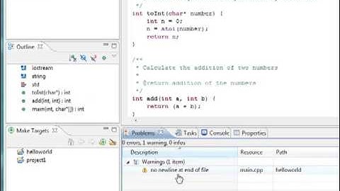 Debugging C++ with Eclipse