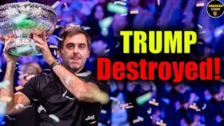 Ronnie o'sullivan vs Judd Trump Netherland open champion of Championship 2024