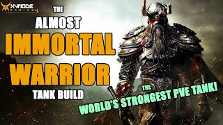 ESO - Almost Immortal Warrior - Dragonknight Tank build! - (Scribes Of Fate DLC)