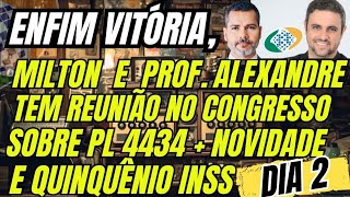 Professor Alexandre está ao vivo! direito do salão verde com Milton Dantunes e Dra Thais