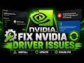 How To Fix All NVIDIA Driver Issues (Install, Update &amp; Crash Fix Guide)