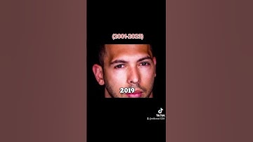 Evolution of Andrew Tate Top G 🦁🦁