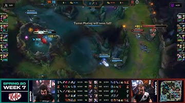 FNC vs G2  Week 7 Day 2  LEC Spring Split   Fanatic vs  G2 Esports 2020