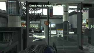 MW3 Terminal- Spawn Throwing Knife (search and destroy)