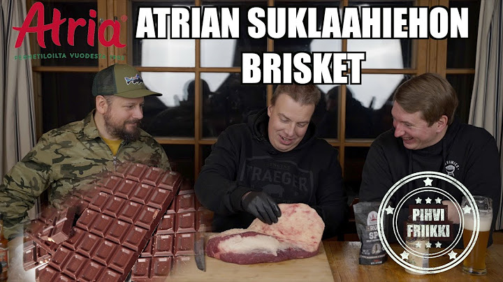 ATRIAN SUKLAAHIEHON BRISKET ft.@Resepti ja @Pihvimies