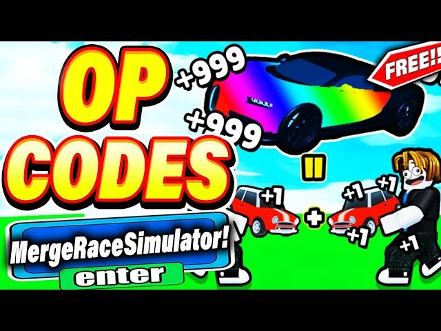 Merge Race Simulator Codes [NEW] - Try Hard Guides
