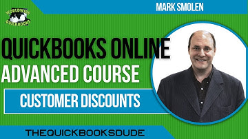 QuickBooks Online Customer Discounts