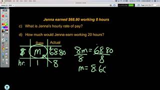 Math Lesson 54 Course 2