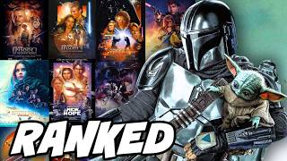 Ranking EVERY Star Wars Movie INCLUDING The Mandalorian & Grogu!