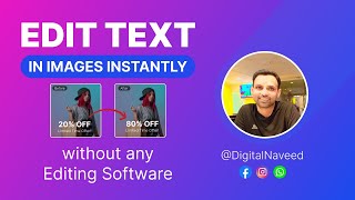 Edit & Replace Text in Images Instantly without any Editing Software screenshot 4