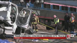 1 dead in VA train crash, no lawmakers seriously hurt