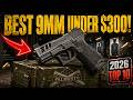 Top 10 Best Budget 9mm Pistols 2026 | Best 9mm Under $300!