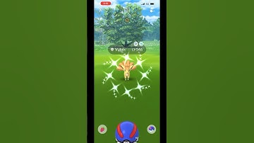 A wild shiny Vulpix ✨! What to name her? #pokemon #pokemongo #shiny