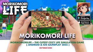 MORIKOMORILIFE – The Cutest Cozy Life Simulation Game 🌿 | Android & iOS Gameplay 2025 screenshot 3