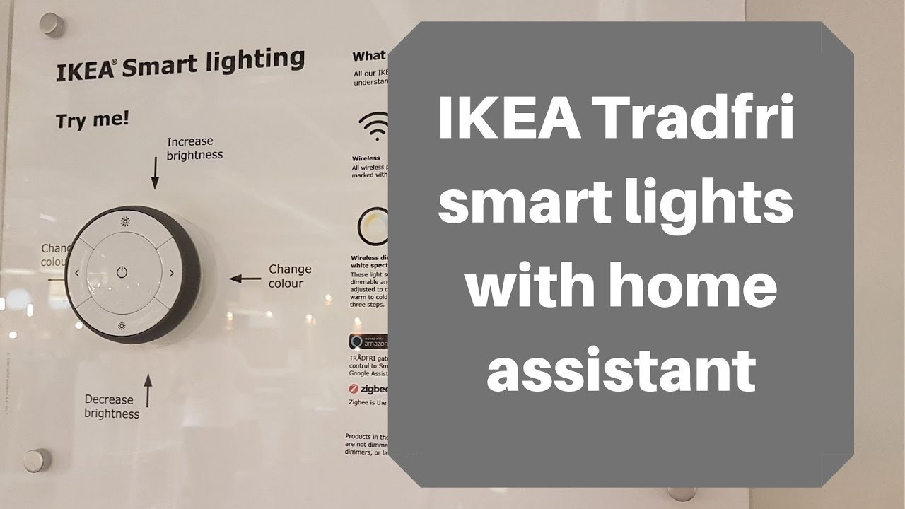 IKEA light with HASSIO Assistant -