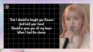 LILY - WHEN I WAS YOUR MAN (BRUNO MARS) EASY LYRICS