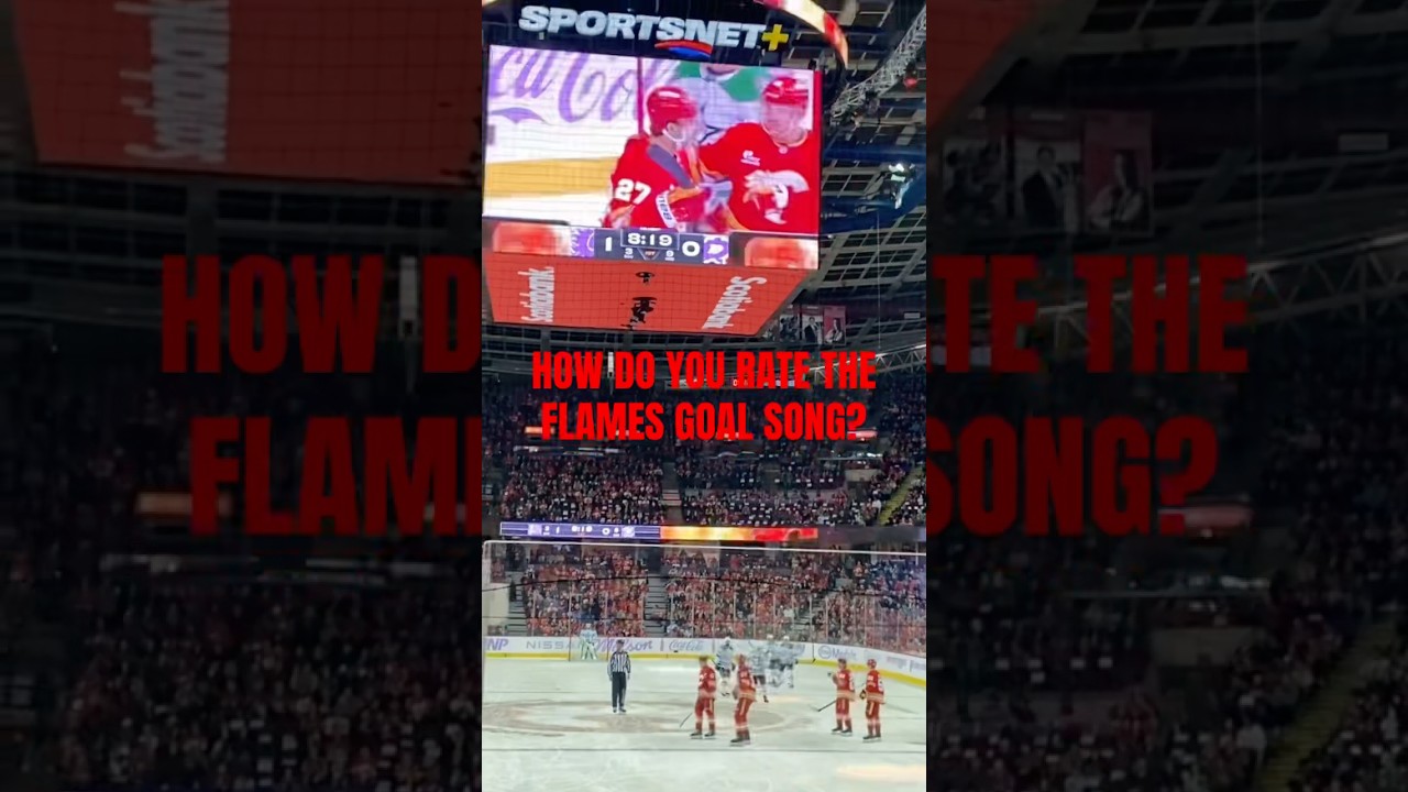 Calgary Flames 2025-26 Goal Horn “TNT” By AC/DC LIVE At Scotiabank Saddledome 