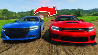 Every Time I Crash I Drive a NEW Dodge Charger in BeamNG Drive screenshot 5