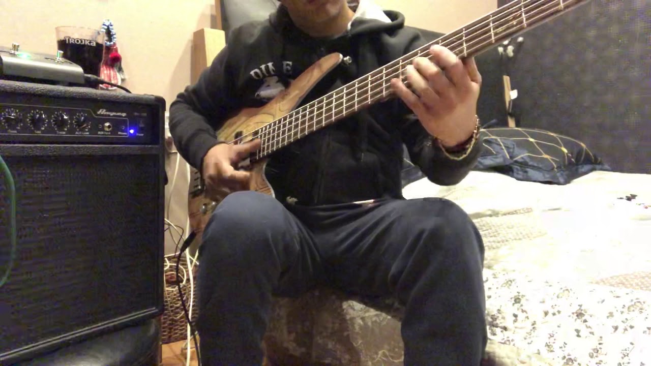 Anis Jouini Slapping bass line - YouTube