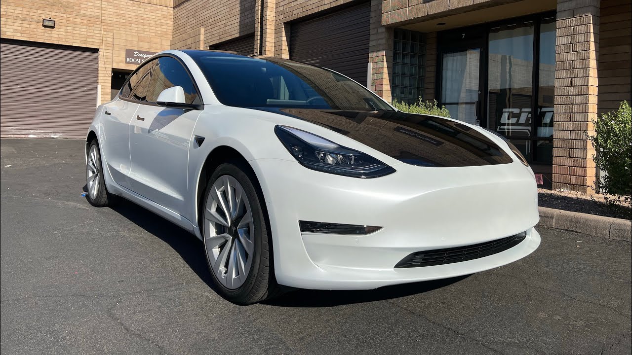 2022 Tesla Model 3 custom paint protection