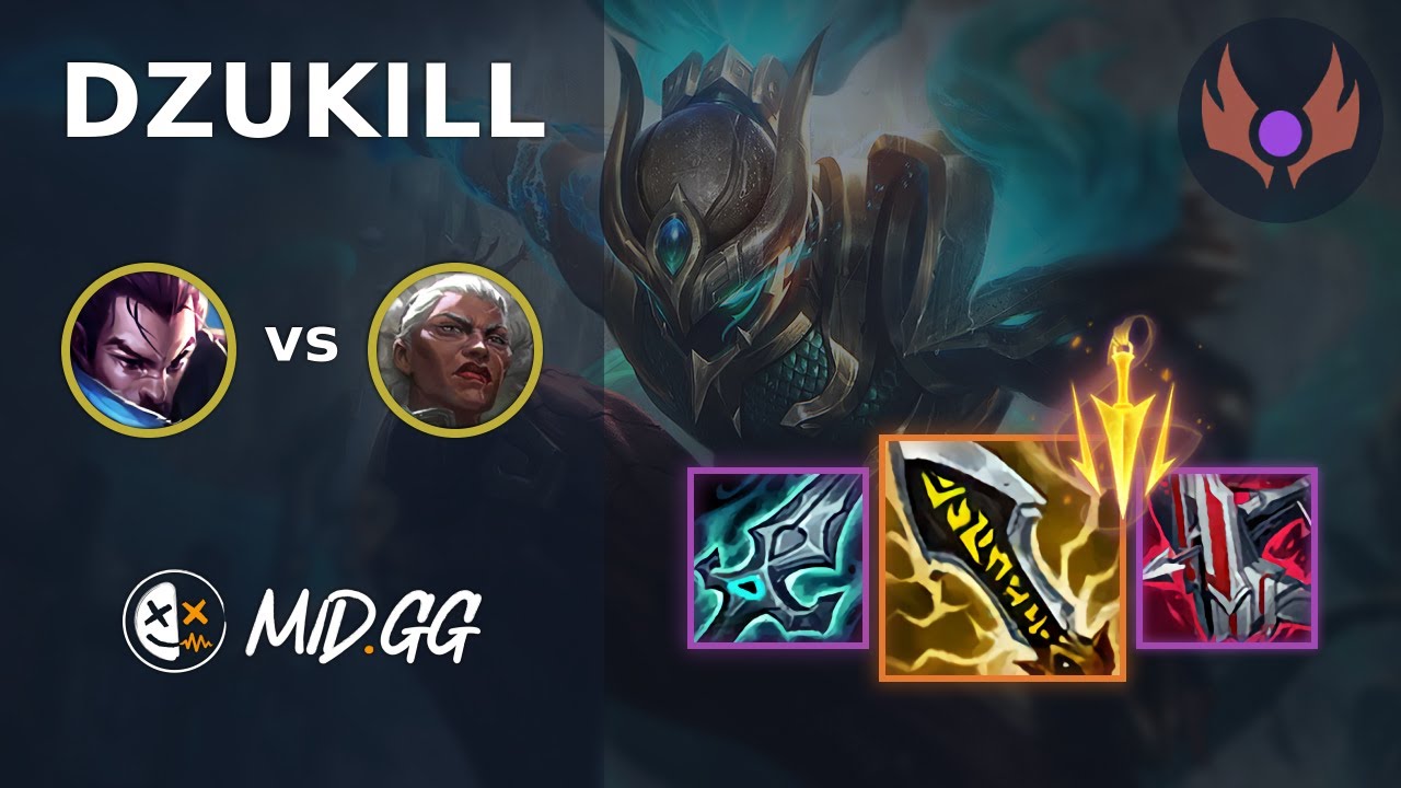 MID.GG: [ Dzukill ] Yasuo TOP vs Ambessa | EUW MASTER | LOL Season 2025