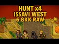Tibia Hunt, Issavi West x4 6.8kk Raw!!