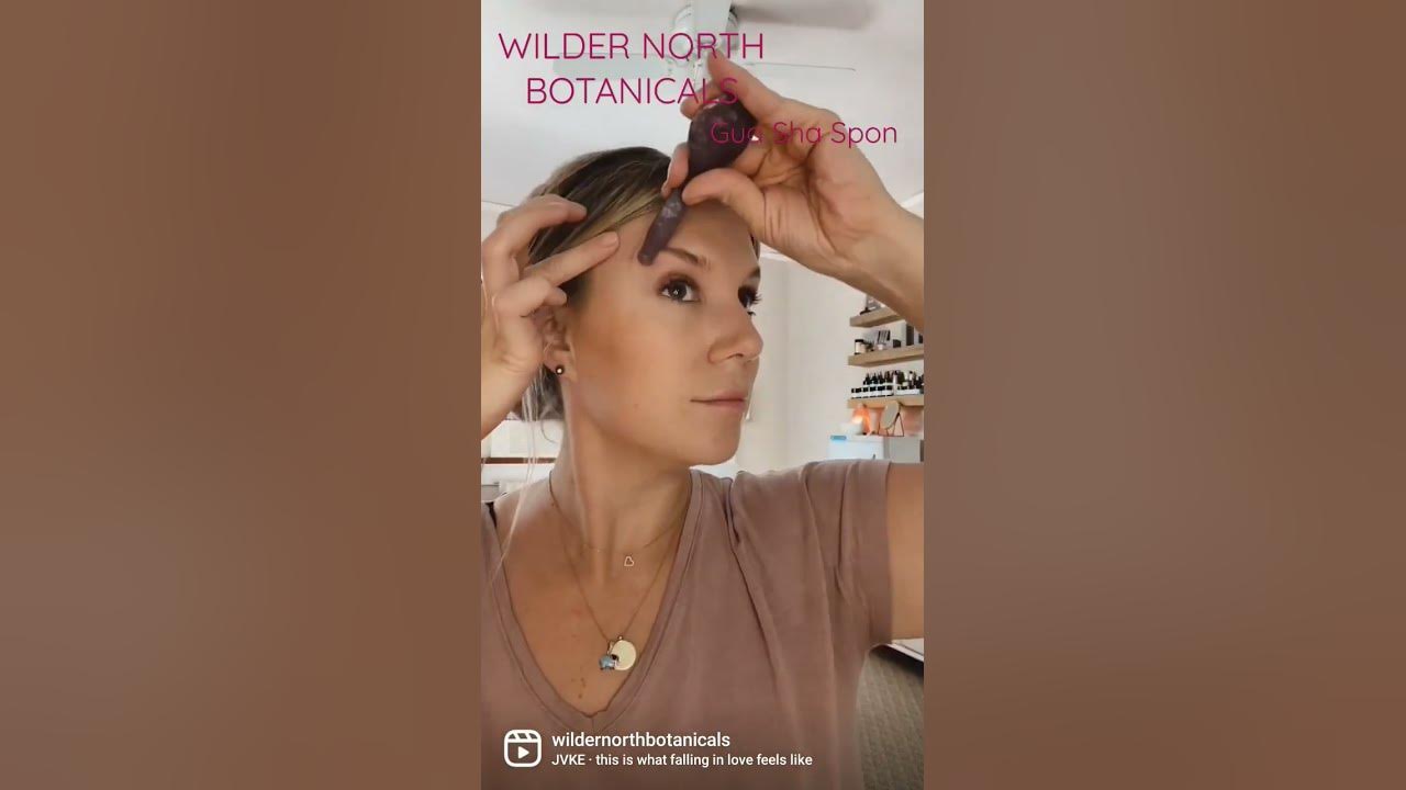 learn how to use our Gua Sha Spoon with holistic esthetician, Katie Kus