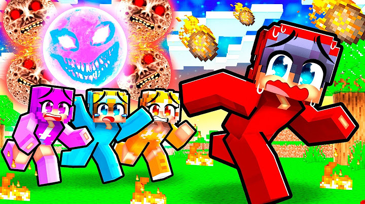 5 LUNAR MOONS vs. EVIL SUN (Minecraft)