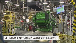 John Deere reports $2 billion income in 1st quarter, doubled from previous year