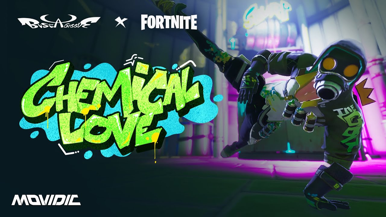 Bust A Groove X Fortnite Chemical Love (GasO) lyrics ESP/ENG YouTube
