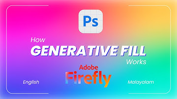 How Photoshop "GENERATIVE FILL" works, Malayalam/English