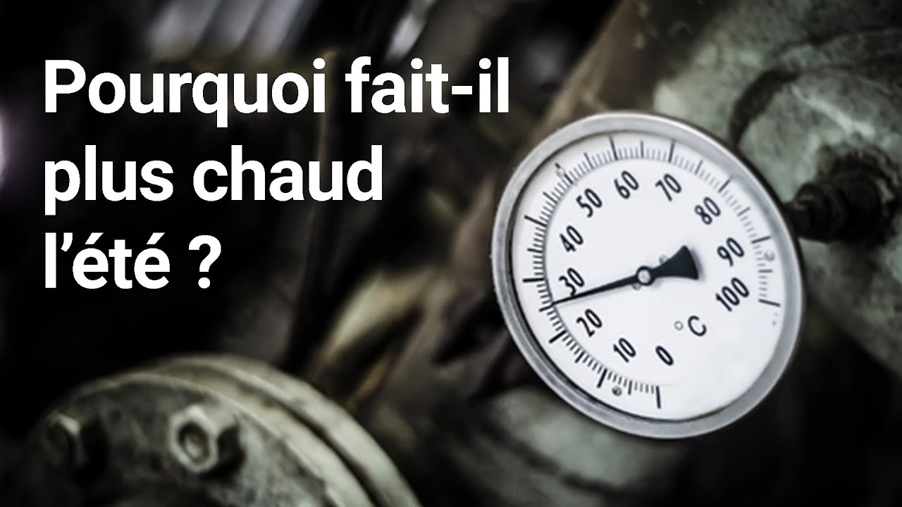 Pourquoi fait-il plus chaud l'été ? - YouTube
