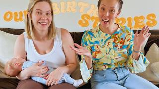 Our Birth Stories: What We'd HOPED For & What ACTUALLY Happened 👶