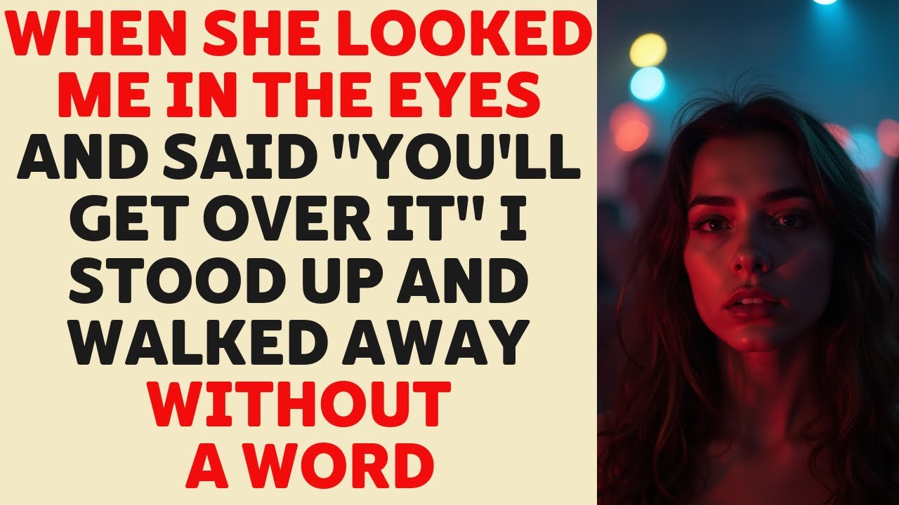 She Told Me 'You'll Move On' So I Walked Away and Disappeared from Her ...
