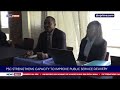 Public Service Commission strengthens capacity to improve public service delivery
