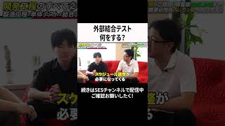 外部結合テスト何をする？ #ses  #エンジニア #転職
