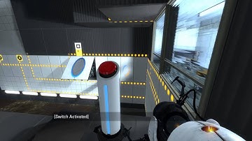 Portal 2 custom map - Speedy Jumping Puzzle
