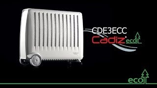 Dimplex Cadiz Eco Oil Free Electric Radiator with Electronic Climate  Control - 3kW CDE3ECC - YouTube