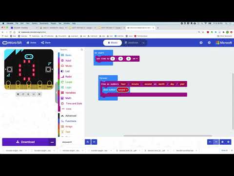 microbit stopwatch