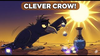 The Thirsty Crow Story in English | Moral Story for Kids & Adults | Never Give Up Lesson