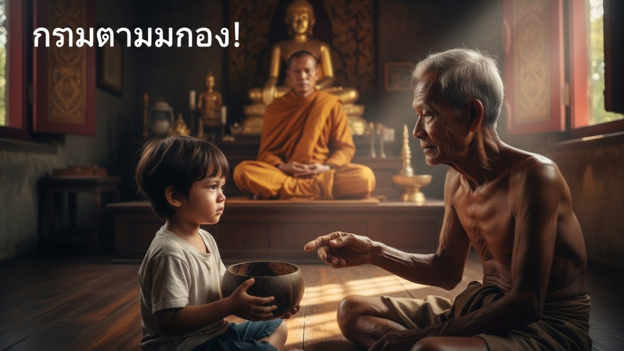 นิทานกะลาเก่า สอนลูกเรื่องกตัญญูและผลกรรม